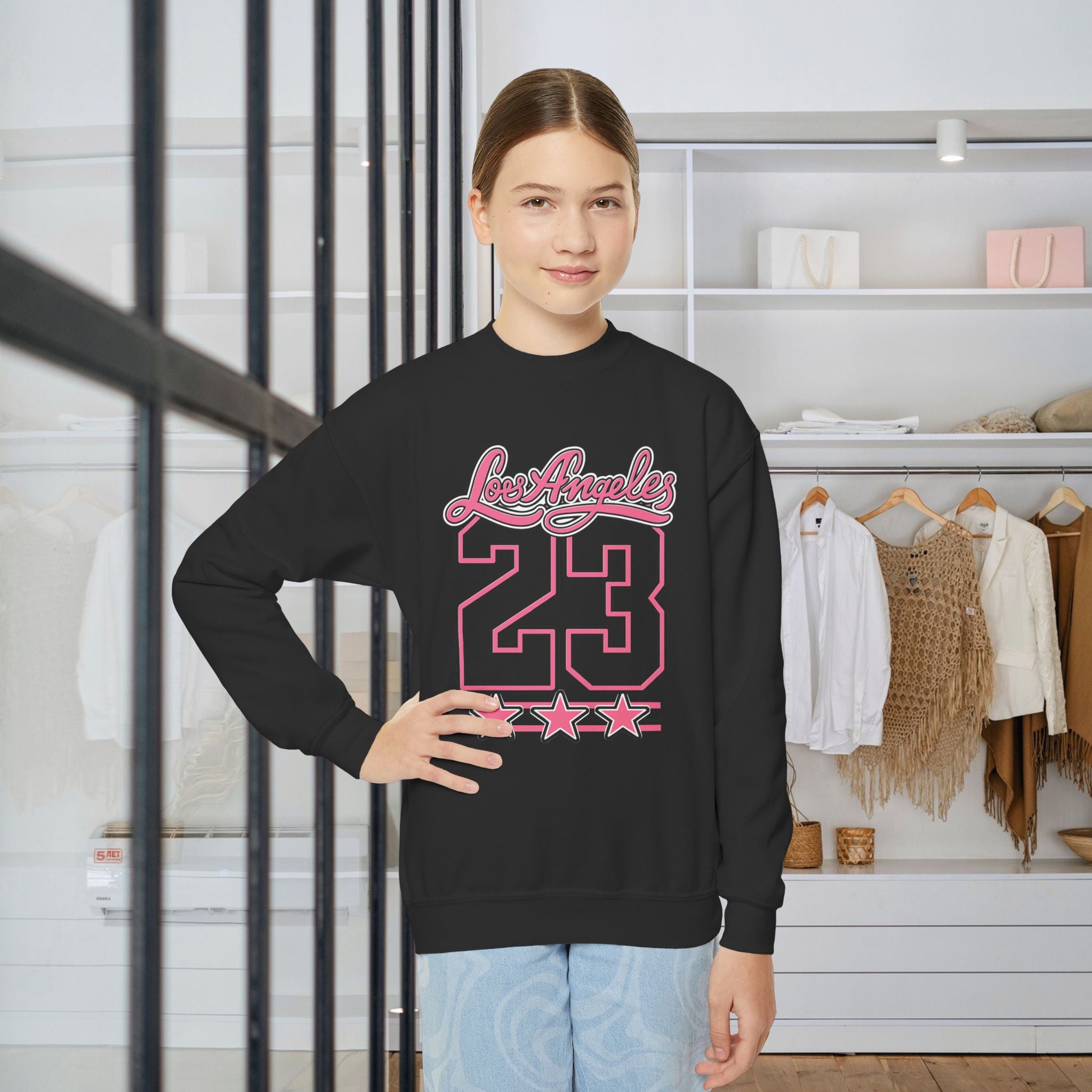 Girl's Crewneck Sweatshirt