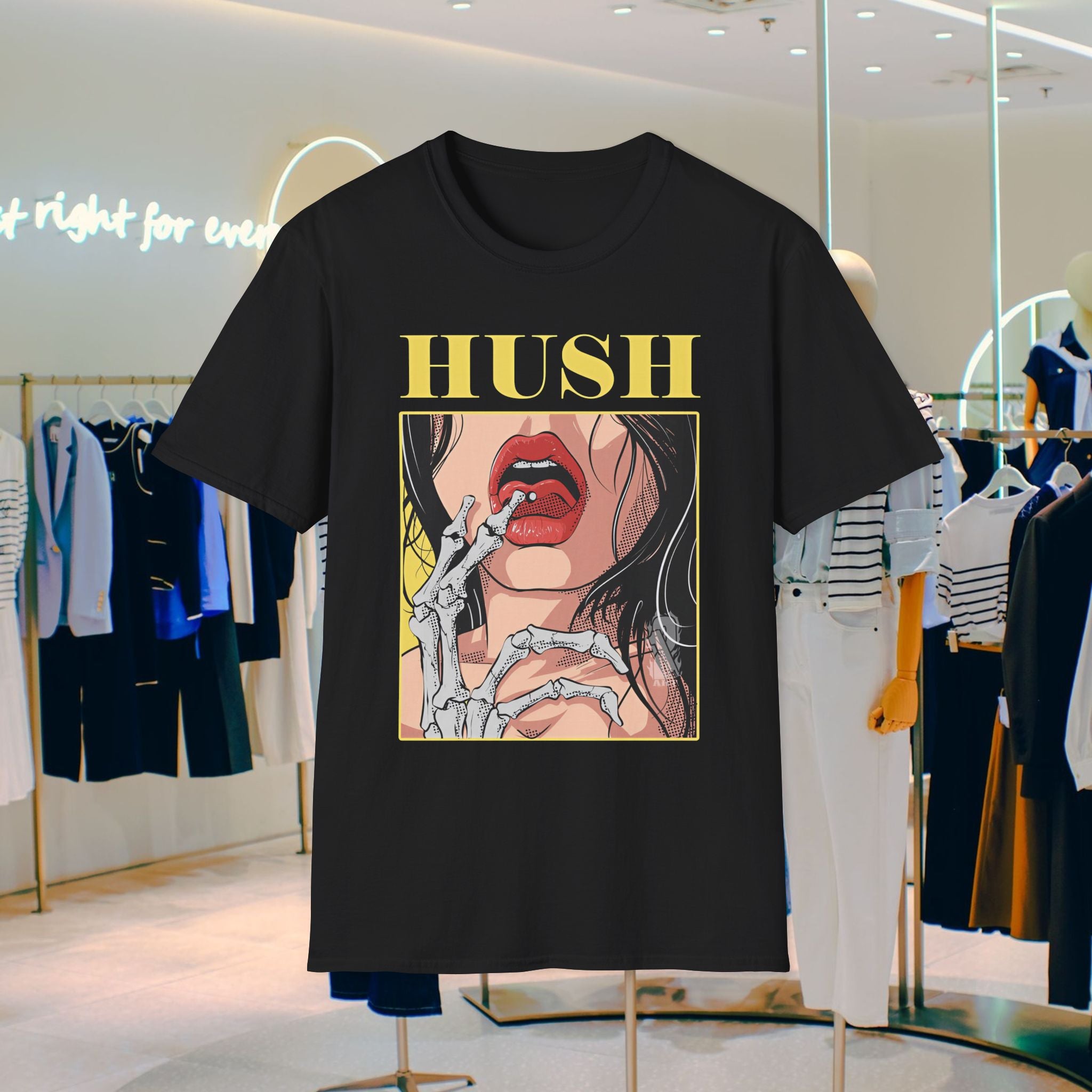Hush Graphic Tee