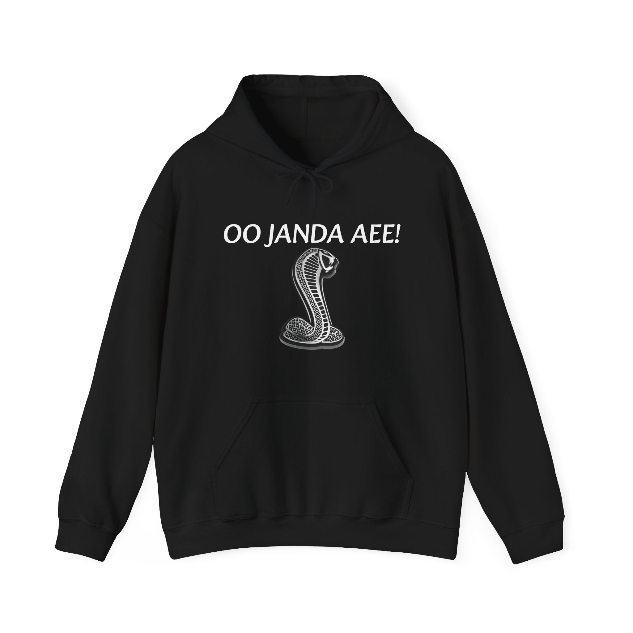 Hoodie - "OO JANDA AEE!" Cobra Graphic Pullover