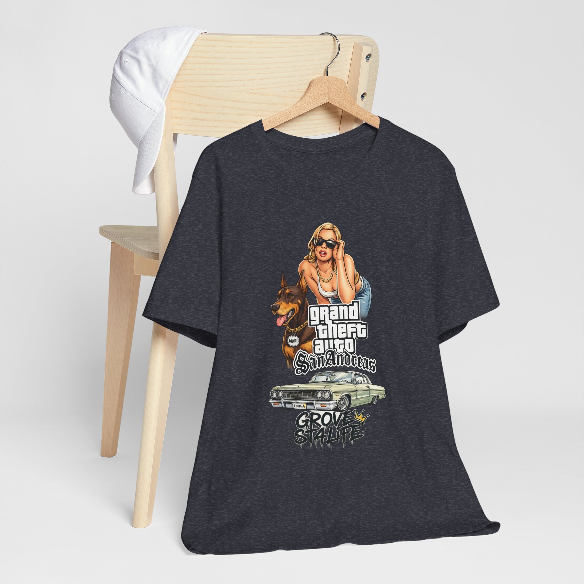 Grand Theft Auto Jersey Short Sleeve Tee