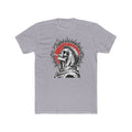 Skull Halo Tee — Gothic Religious-Inspired Graphic T-Shirt