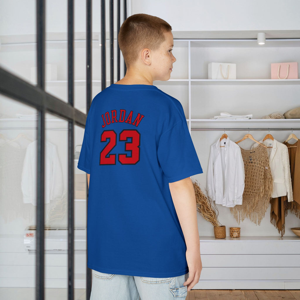Kids 'Jordan 23' Basketball Tee - Red Jumpman Logo