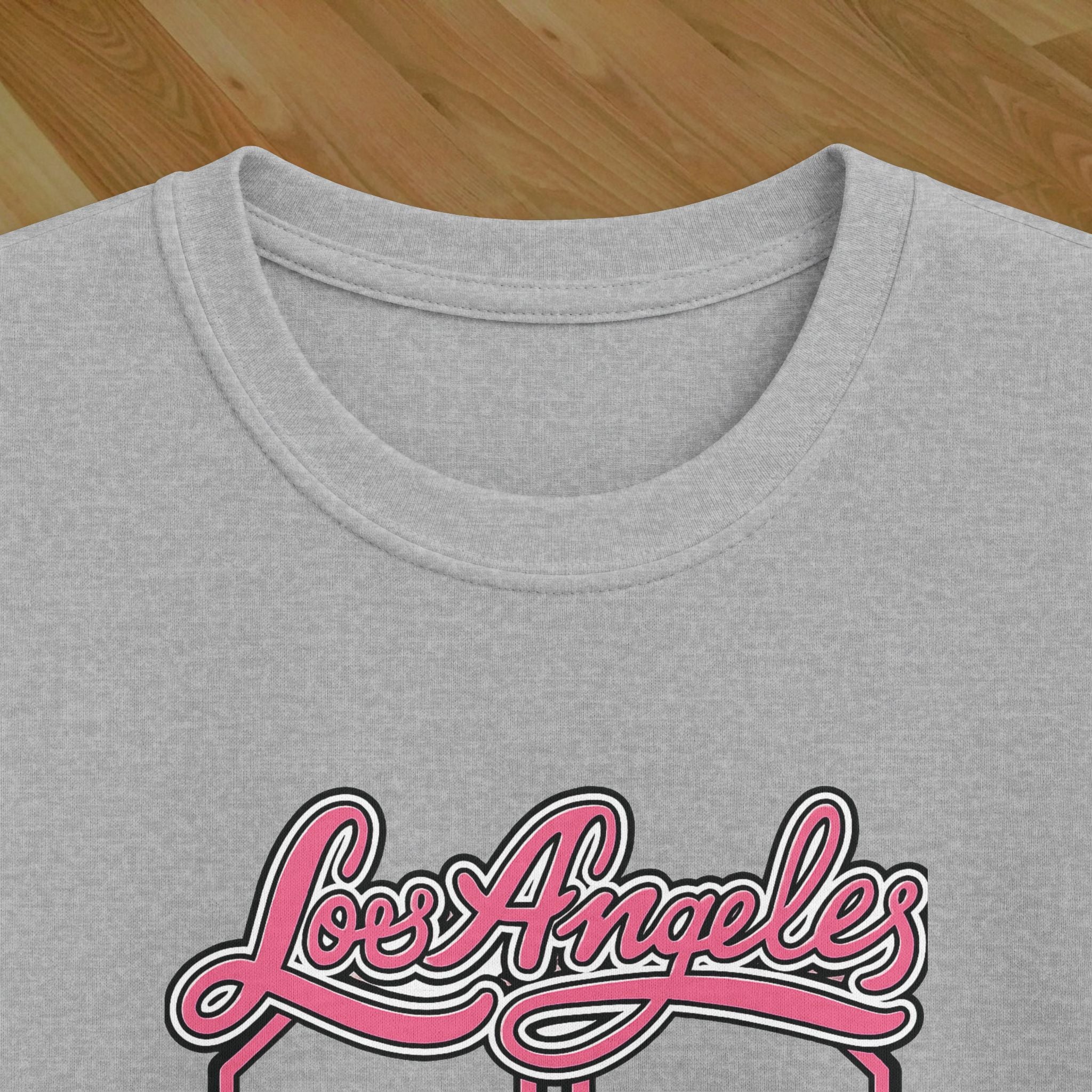 Kids Tee — Los Angeles 23 Pink Retro Jersey Graphic